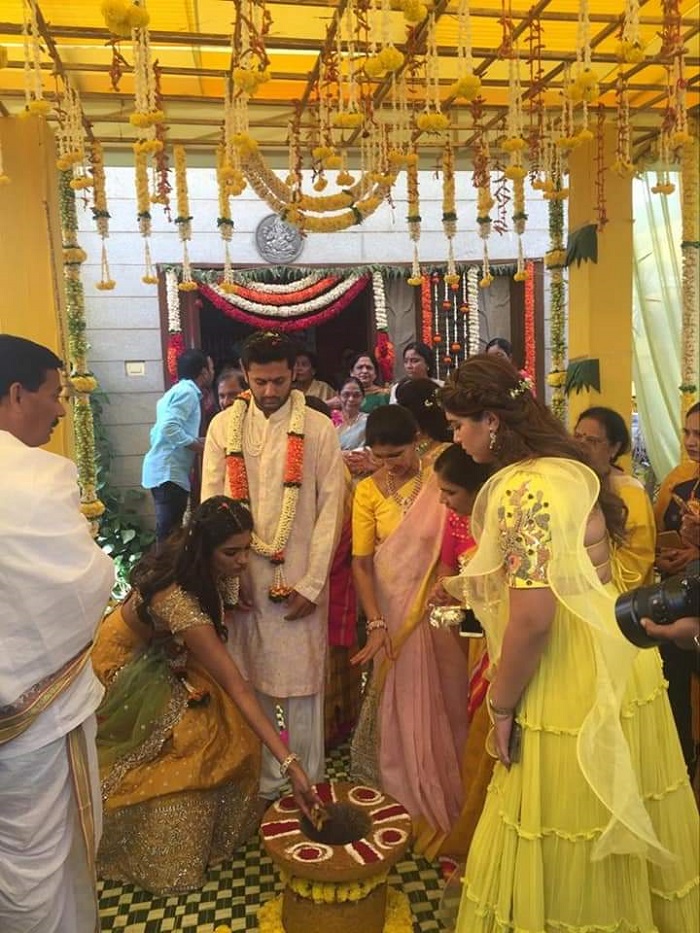 Nithin Pasupu Kumkuma Ceremony
